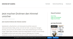 Desktop Screenshot of drohne-mit-kamera.info
